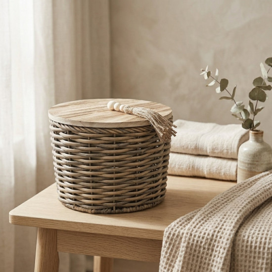 Straw Basket Large